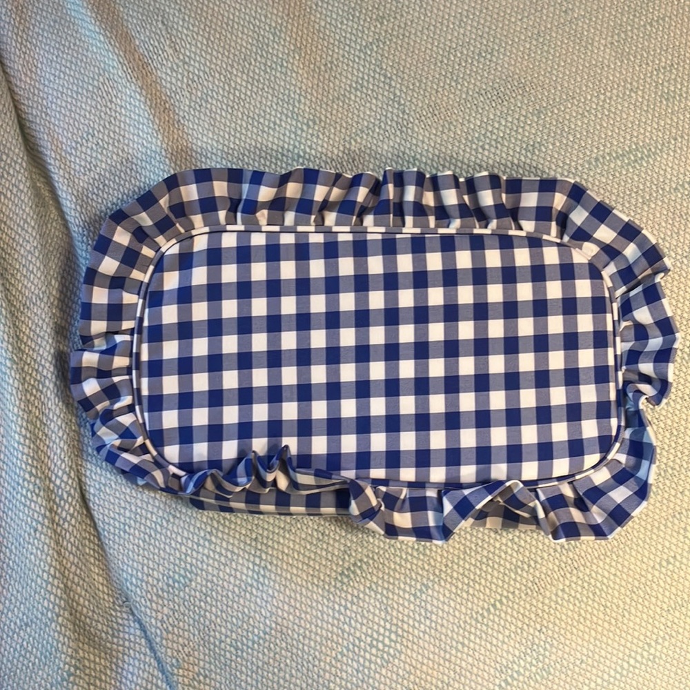 Jeannine's Gifts The Rachel Ruffle Gingham A Bag - Picture 3 of 3